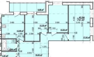 For Sale 3-room Apartment in Miru Residential Complex, KhTZ