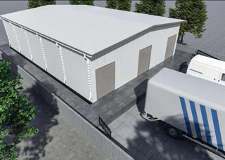 Warehouse commercial space for rent in Batumi