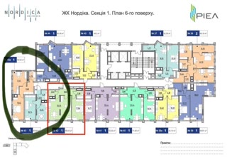 Продаж 1 кім. квартира 50м2 в бізнес-класі ЖК Nordica. Печерськ