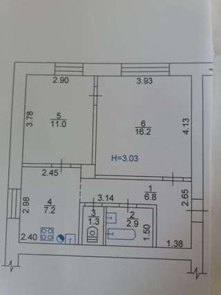 Продам 2х к квартиру, Холодна Гора