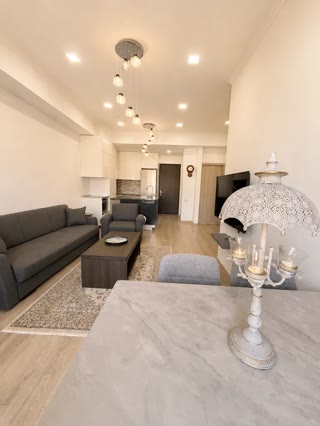 Modern 2-bedroom apartment for sale in Saburtalo, Tbilisi.