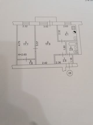 Продам 2к квартиру Павлово Поле