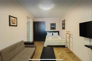 Apartment for rent in Vake with a separate bedroom.