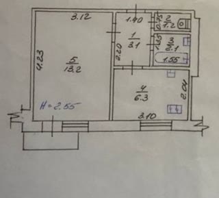 Продам 1к.кв. центр м. Научна