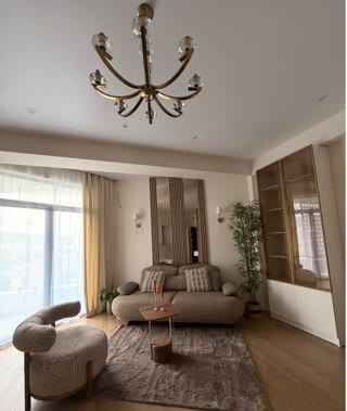 2-room apartment for sale in the premium "New Group" complex in Saburtalo.