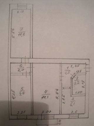 Продам 3х кімнатну квартиру з інд