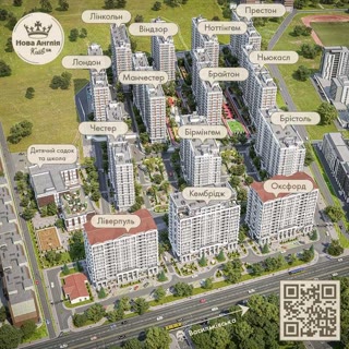 Продаж 1-кімнатної квартири в ЖК Нова Англія біля метро Васильківська