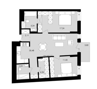 Продаж 2-кімнатної квартири в ЖК Avalon Yard, вул. Замарстинівська