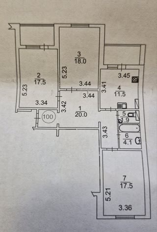 Продаж 3-кімнатної квартири на Позняках