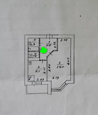 Продаж 1-кімнатної квартири біля метро Академмістечко