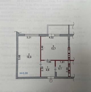 Продаж 1-кімнатної квартири в ЖК Кришталеві Джерела