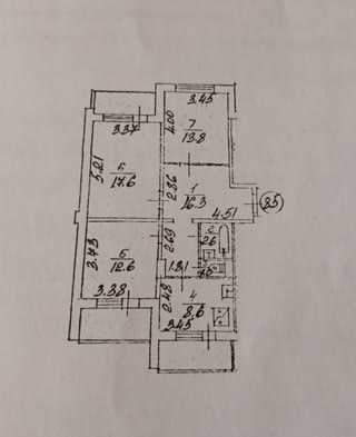 Продаж 3-кімнатної квартири на Харківському масиві біля метро Харківська