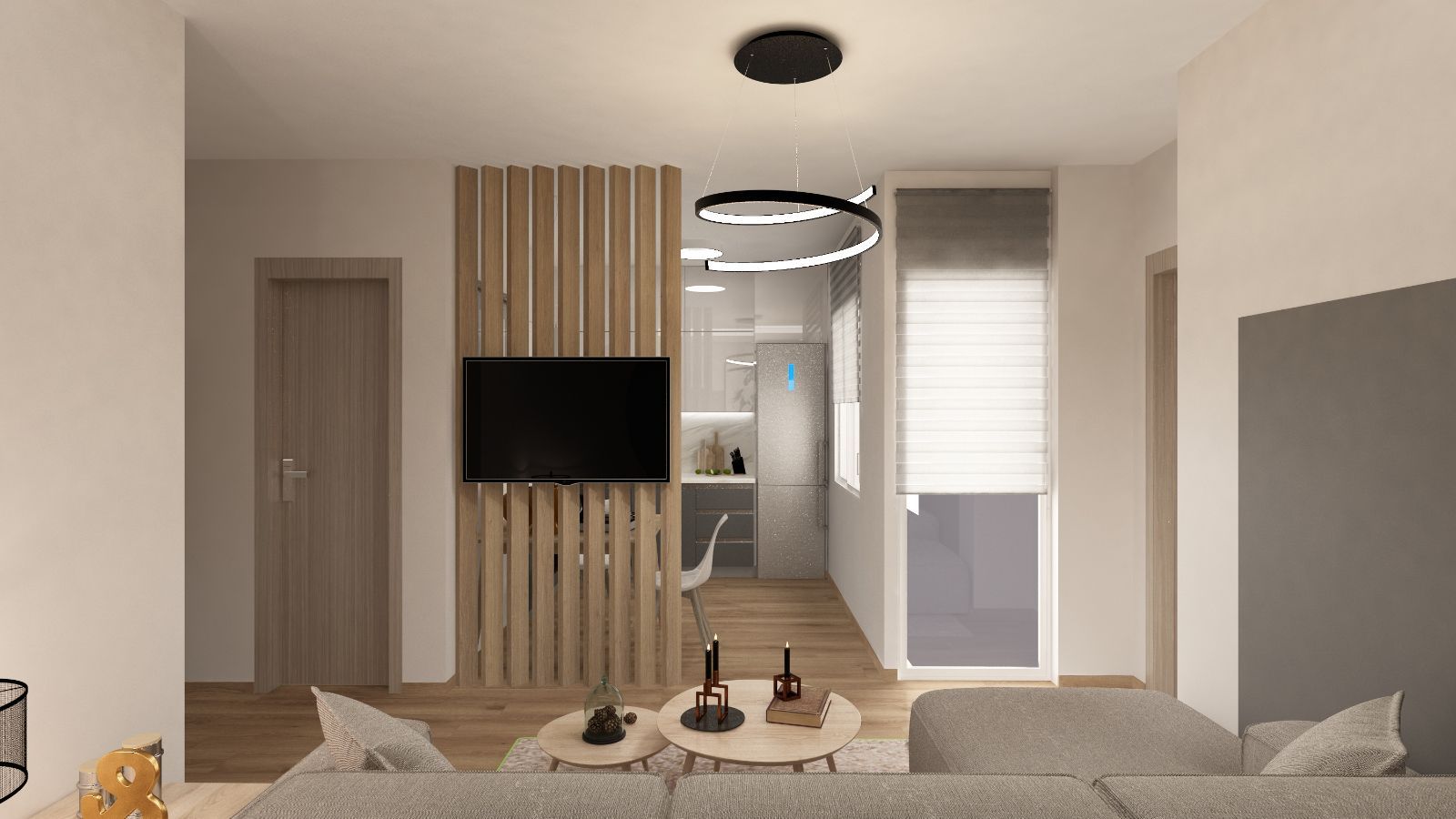 55 m² Studio