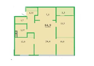 Продається 3-к квартира, ЖК Ліко-Град, вул. Юлії Здановської