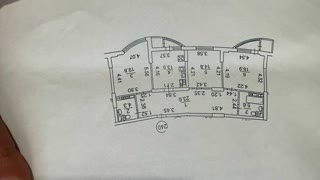 Sale of a 3-room apartment near River Mall