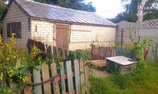 Dacha plot/land plot with a house/plot near Chuhuiv