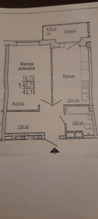 Продам 1к квартиру ЖК Меридиан, Північна Салтівка