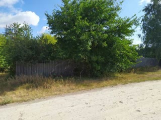 Land plot. 24 acres 45 km from Kharkiv village Rogovka, There is a fruit orchard on the plot