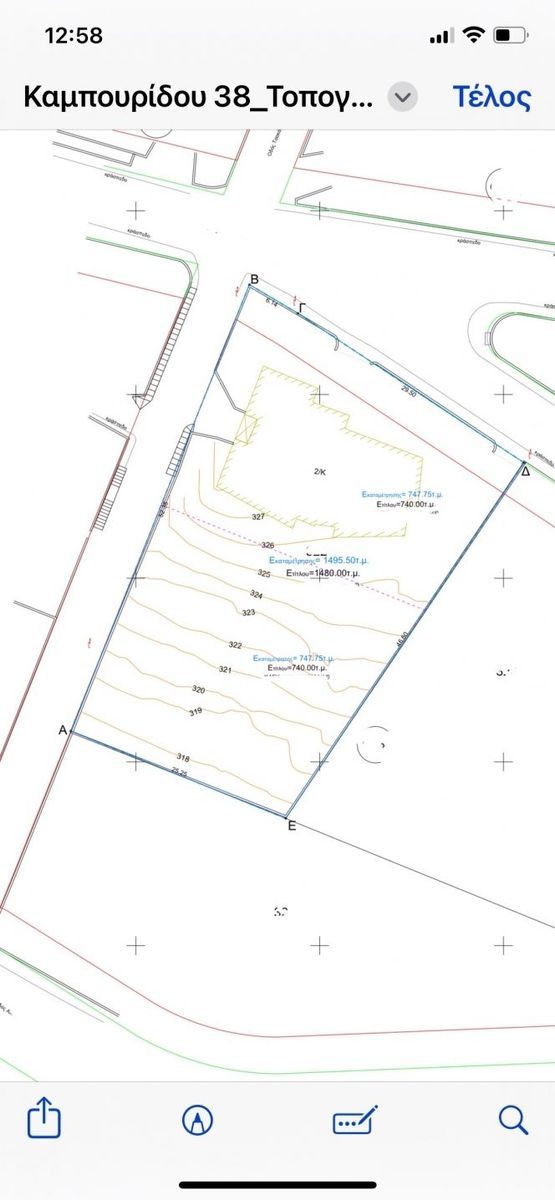 Участок 750 м²