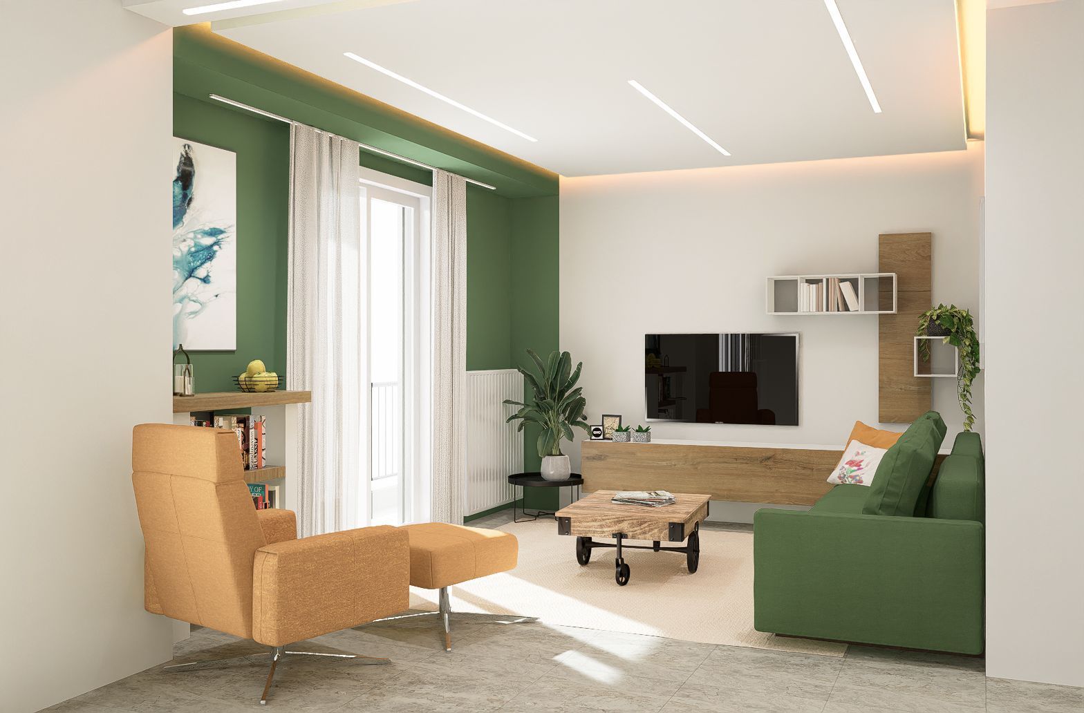Квартира 85 м²