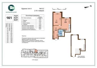 Продаж 1-кімнатної квартири в ЖК Варшавський-3 біля ТРЦ Ретровіль