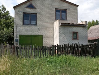 Продам 2-х этажний недостроений будинок + ОСГ в с. Просяне