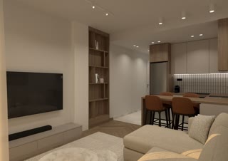 Студия 45 м²