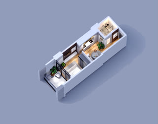 1 room