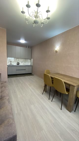 For sale stylish 1-room apartment (euro two-room) in the residential complex Skazka, metro Kholodna Hora