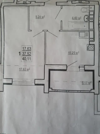 Продам 1к. квартиру на Победе, Алексеевка, Новострой