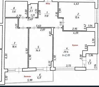 Продаж 3-кімнатної квартири 92 м² | ЖК “Континент”, вул. Трускавецька