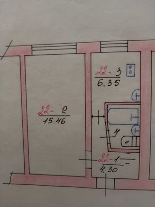 Продам 1комнатну квартир