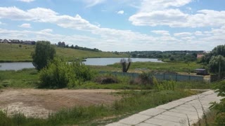 Plot in Cherkaska Lozova with a view of the river