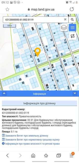 For sale land for construction