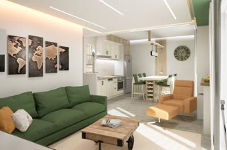 85 m² Apartment