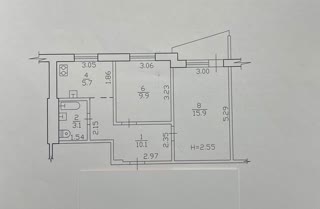 Продам 2-комнатну квартиру на Алексеєвці