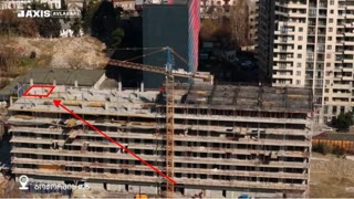 იყიდება 2 ოთახიანი ბინა "Axis" Avlabari. ბარდება მწვანე კარკასით