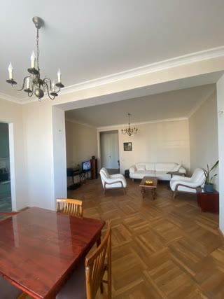 For sale is a 3-room apartment in the center of Saburtalo with a panoramic view of Tbilisi