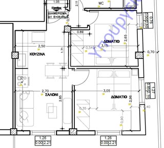 49 m² Apartment