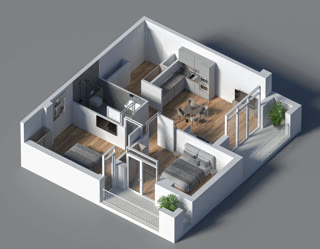3 rooms