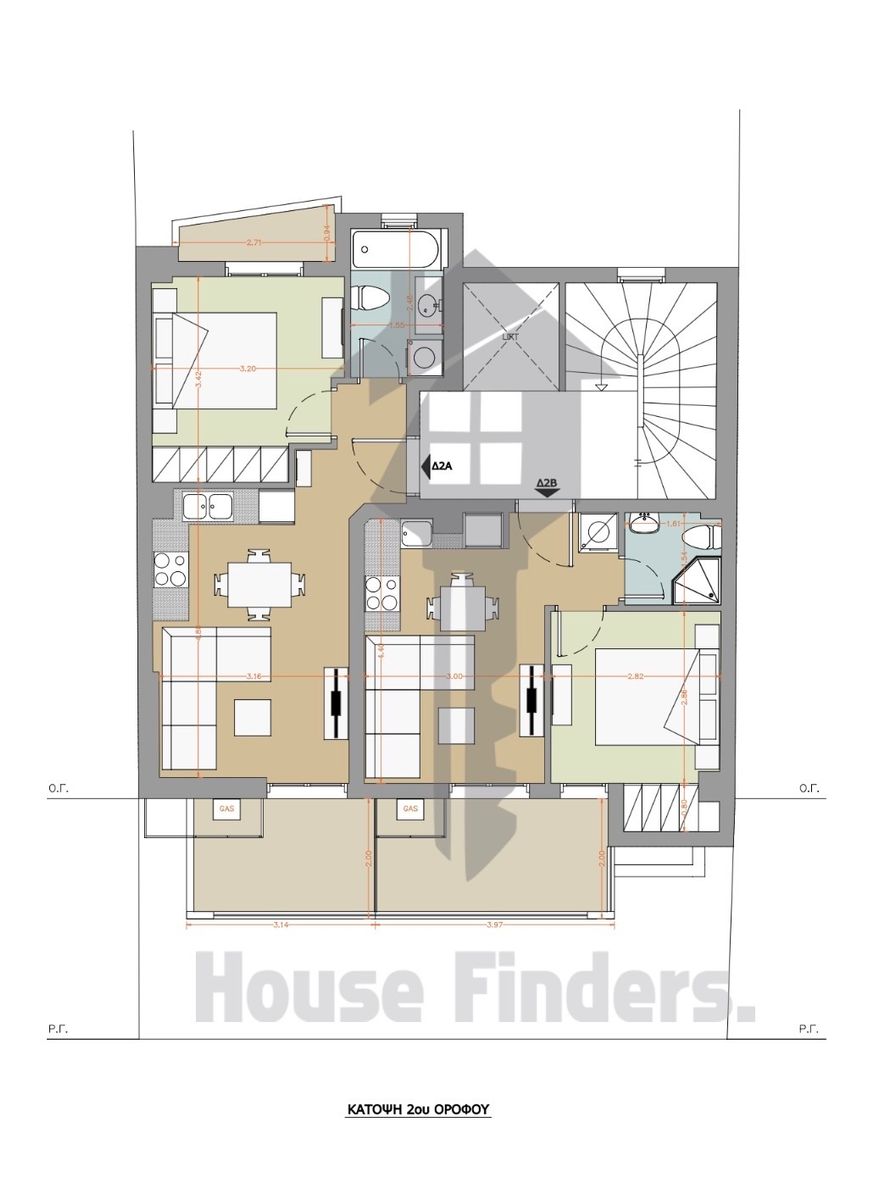 47 m² Studio