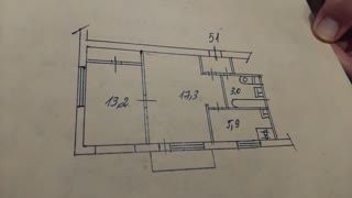 For Sale 2-Room Apartment Vydradnyy