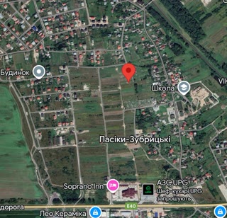Sale of a land plot of 12.5 acres for construction, Pasiky-Zubrytski