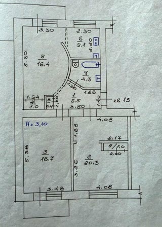Продам 3к квартиру Немецкий въезд, Центр
