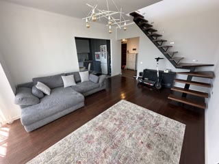 Sale of a two-level apartment with a panorama of High Castle Shopping Center Spartak