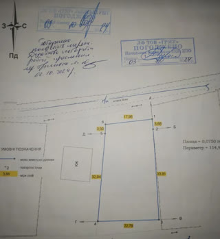 Продаж земельної ділянки на вул. Нова, Брюховичі