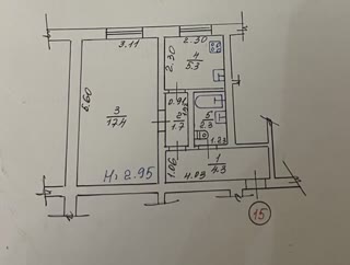 Продам однокімнатну квартиру Одеська