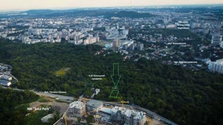 Sale of a land plot with a panoramic view of the center of Lviv