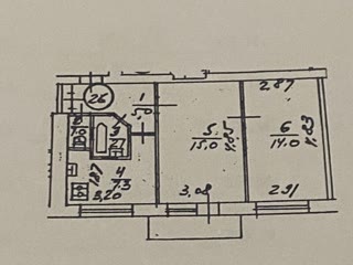 На продаж 2-кімнатна квартира з ремонтом на Лісовому масиві