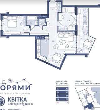 🔥 Продаж 2-кімнатної квартири в ЖК «Під Зорями», Брюховичі